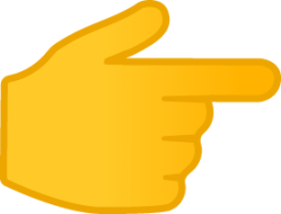 Backhand index pointer